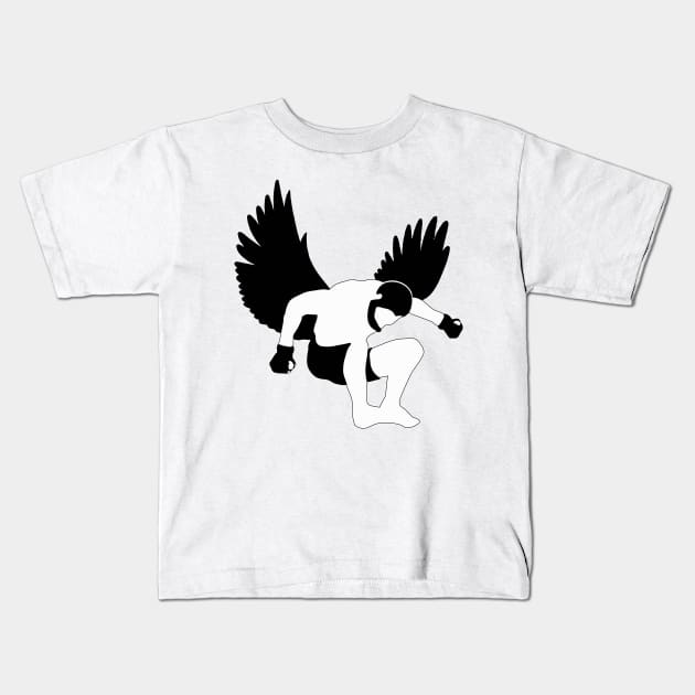 The Eagle Khabib Nurmagomedov Kids T-Shirt by SavageRootsMMA